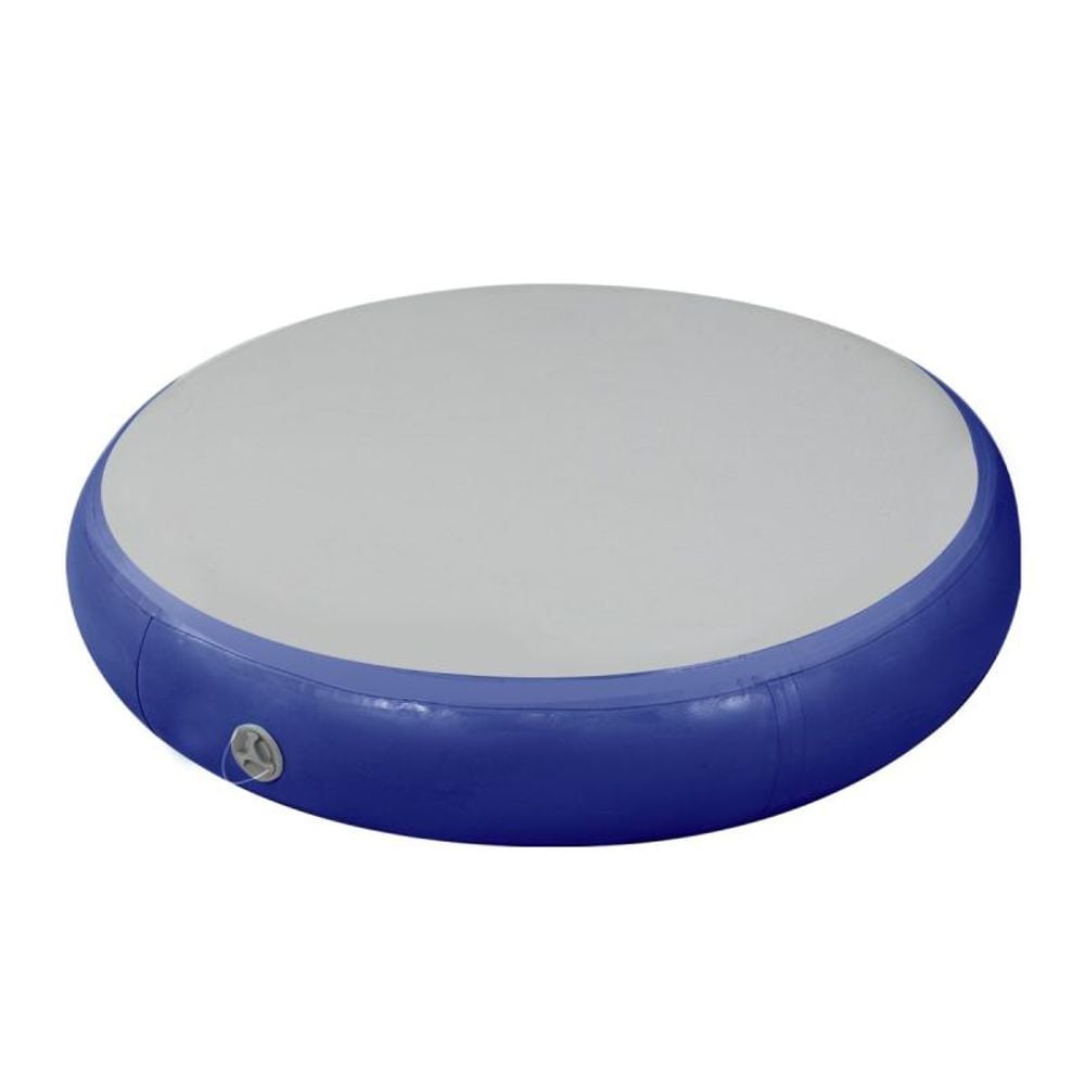 Air Track Inflatable Tumbling Gymnastics Spot Round Mat (Dark Blue) - 1 Metre by Air Track - ISBN: 9358528069988