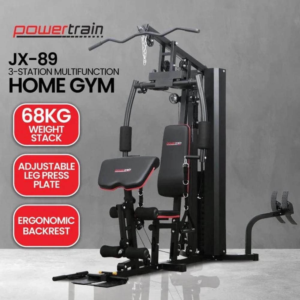 Powertrain Multi-Station Home Gym 89F-JX by Powertrain - ISBN: 9358528072919