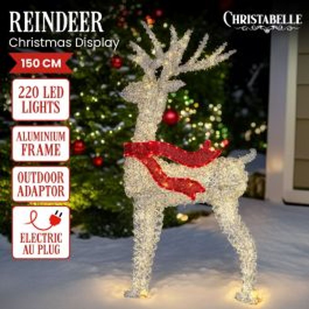 Christabelle Christmas Reindeer Outdoor Indoor Light - 1.5 Metre by Christabelle - ISBN: 9358528080051