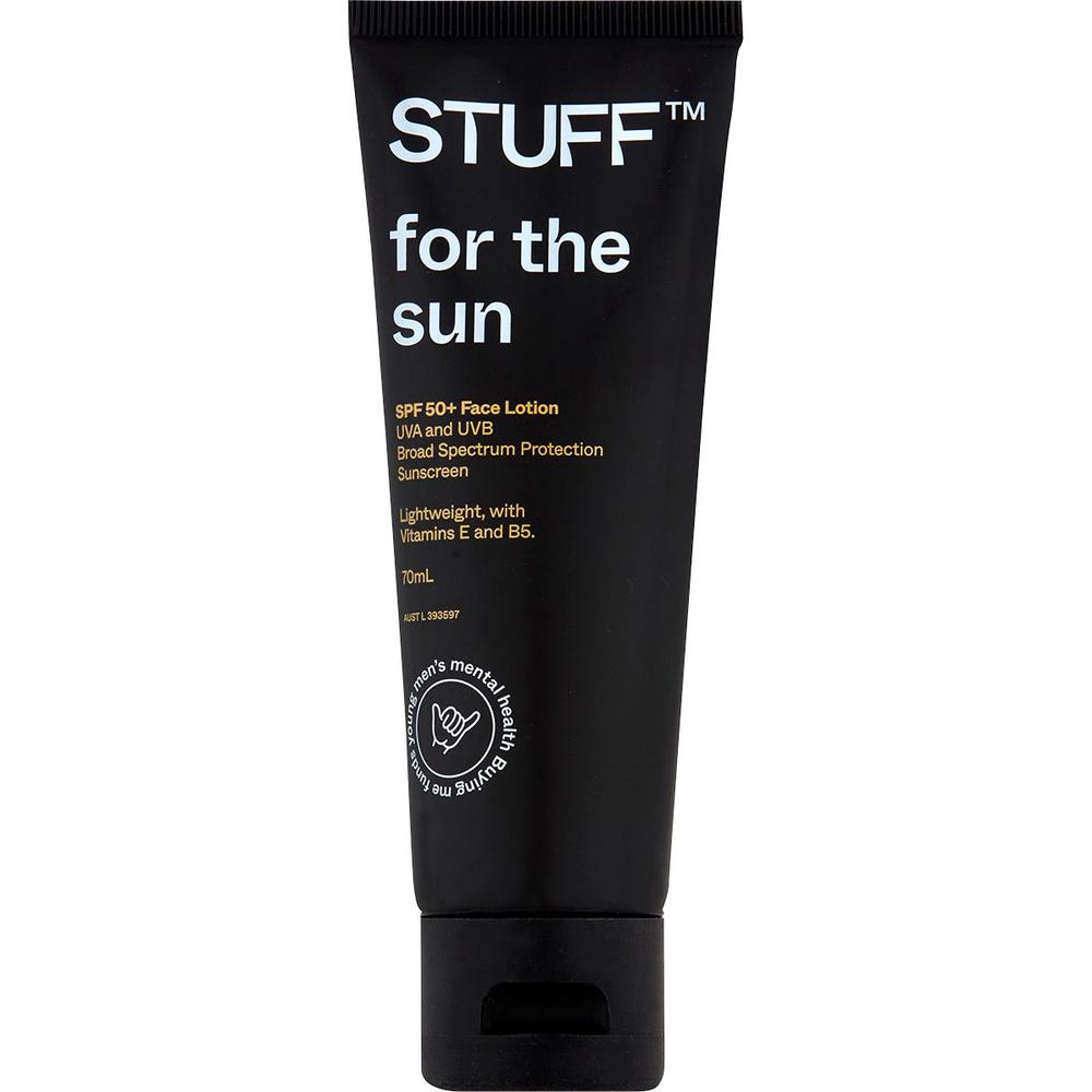 STUFF SPF 50+ Face Lotion UVA & UVB - 70mL, 9358732000173