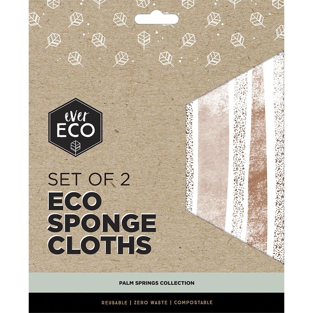 Eco Sponge Cloths Palm Springs Collection, 2 Pack, 9358813000931