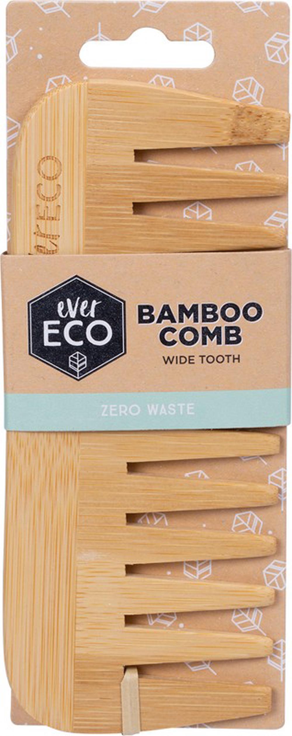 Ever Eco Bamboo Wide Tooth Comb, 9358813001334