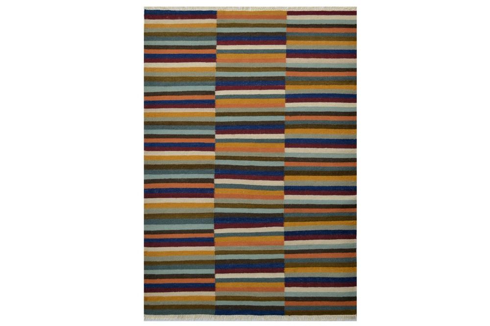 Rug Club Handwoven Wool Rug(Multi) - 160x230cm by Rug Club - ISBN: 9359300016220