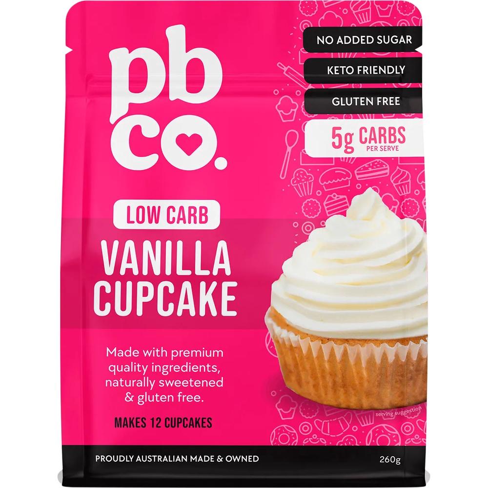 Vanilla Cupcake Mix Low Carb - 260g, 9360213015026