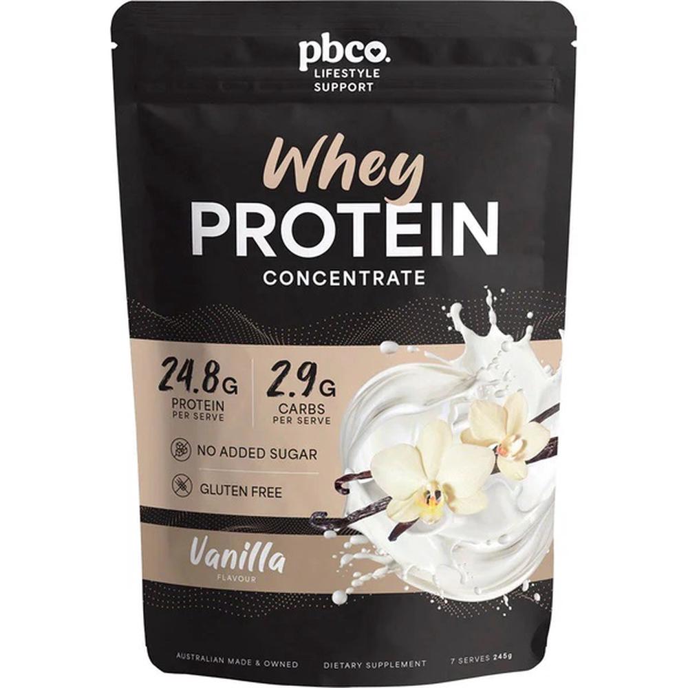 Whey Protein Concentrate Vanilla - 245g, 9360213020082