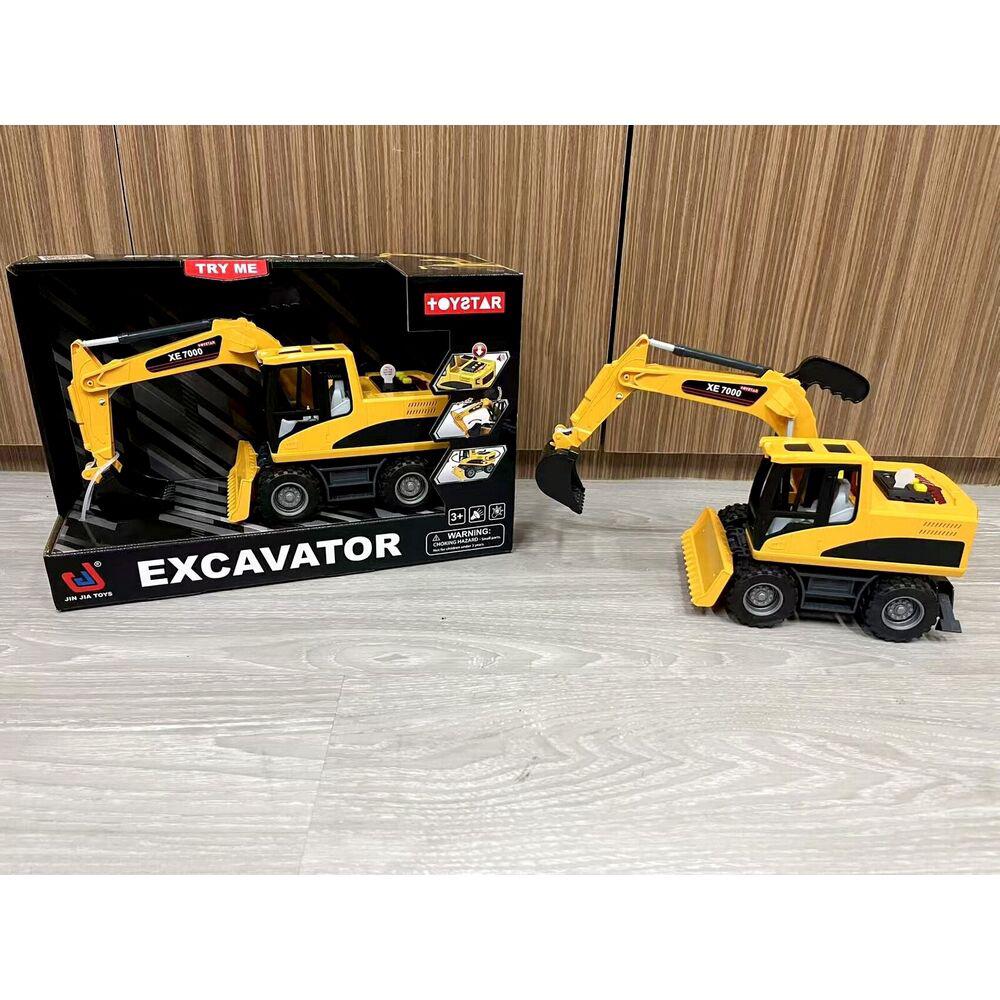 All Brands Toys Excavator with Lights & Sounds, 9361635001475