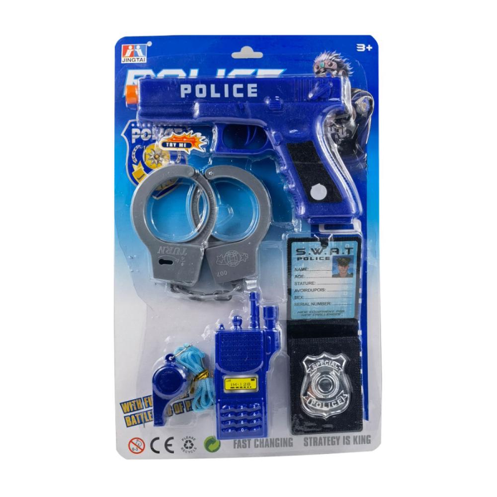 Police Swat Gun & accessories with Lights & Sounds, 9361635001932