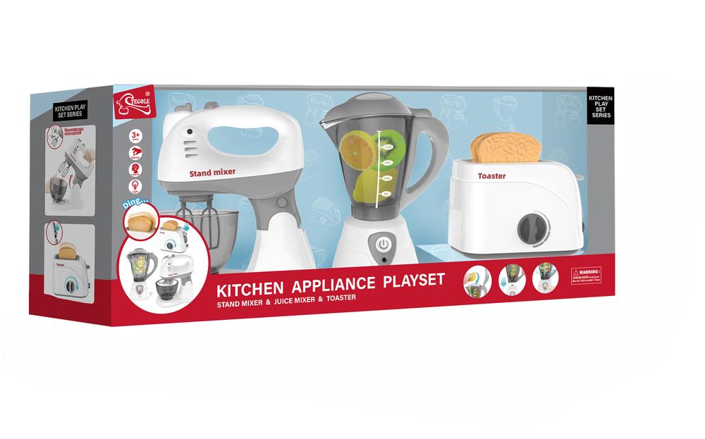 Tegole Kitchen Appliance Mixer/Juicer/Toaster Set, 9361635006074