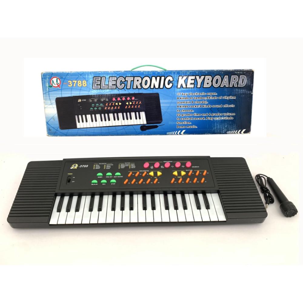 All Brands Toys 37 Key Electronic Keyboard with Microphone, 9361635006371