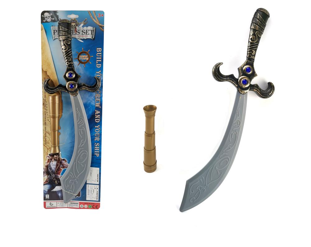 All Brands Toys Pirate Cutlass & Telescope, 9361635006470