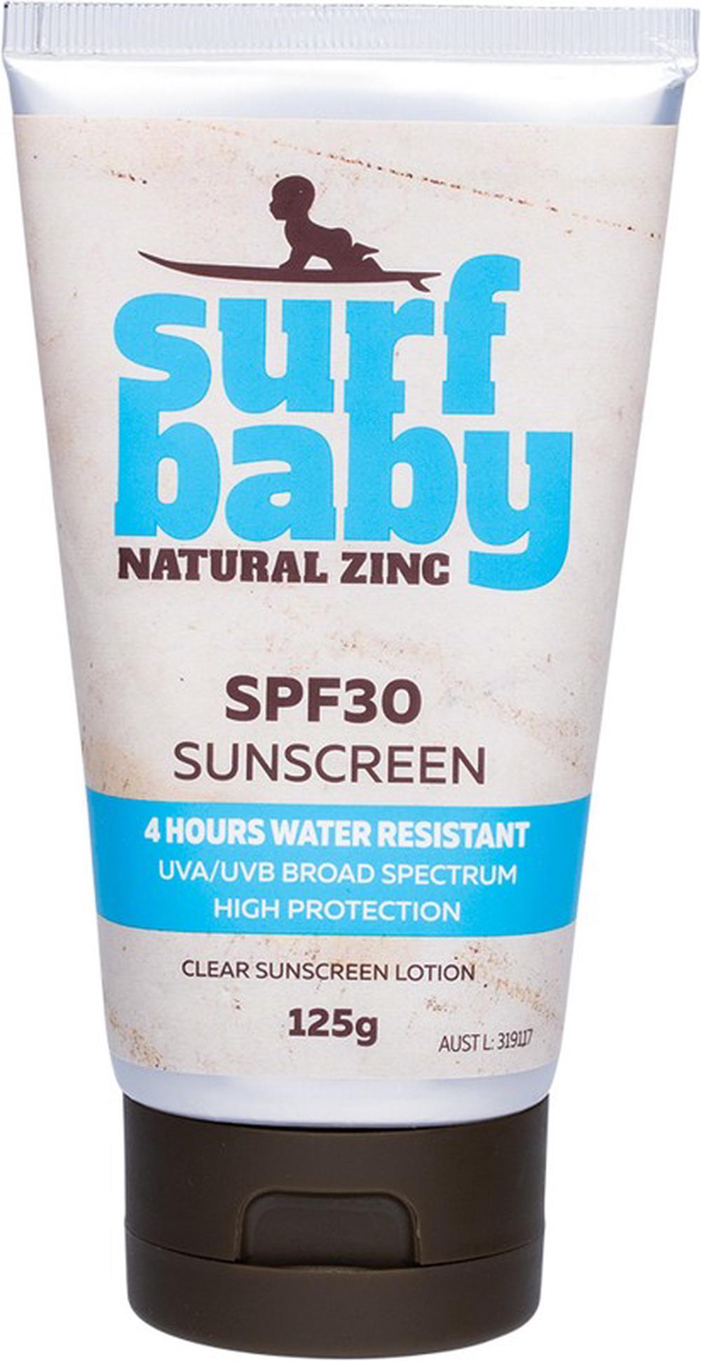 Surf Baby Natural Zinc Sunscreen SPF30 - 125g, 9369998028726