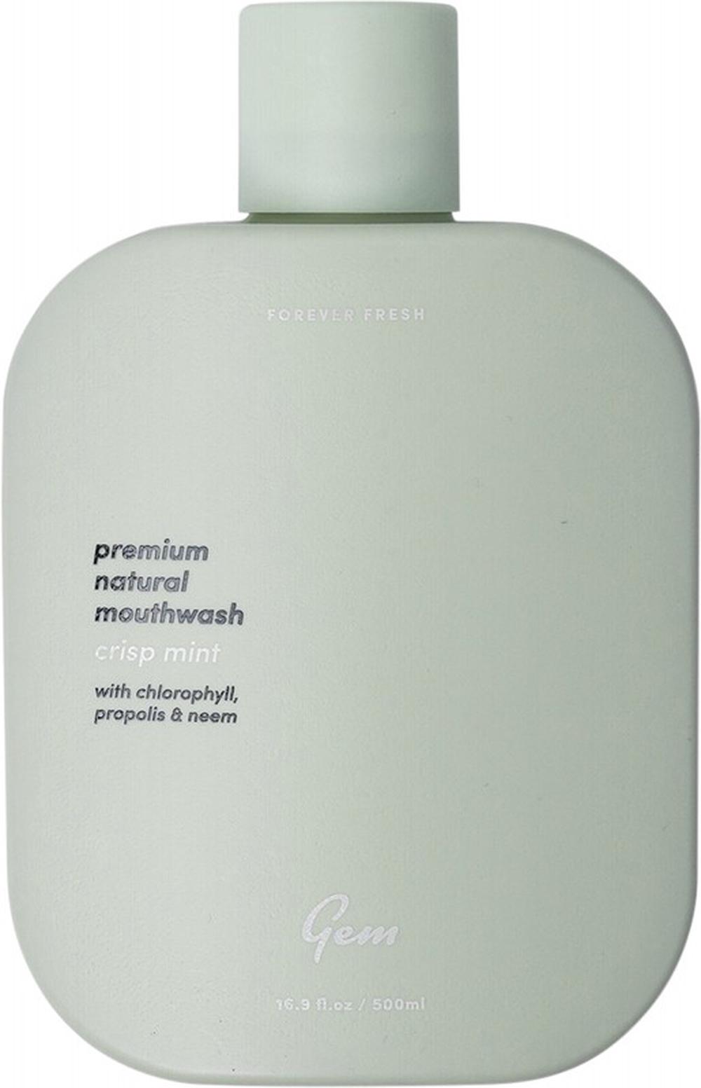 Premium Natural Mouthwash (Crisp Mint) - 500mL, 9369998069811