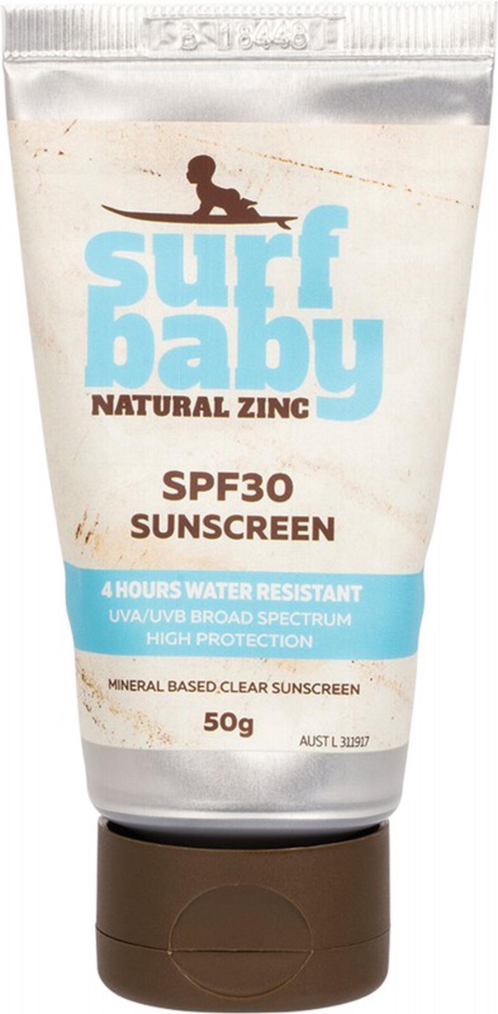 Surf Baby Natural Zinc Sunscreen SPF 30 - 50g, 9369998090150