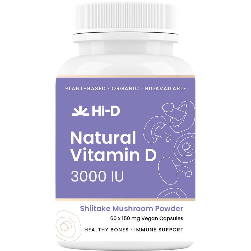 Natural Vitamin D 3000 IU, 60 Caps, 9369999831011