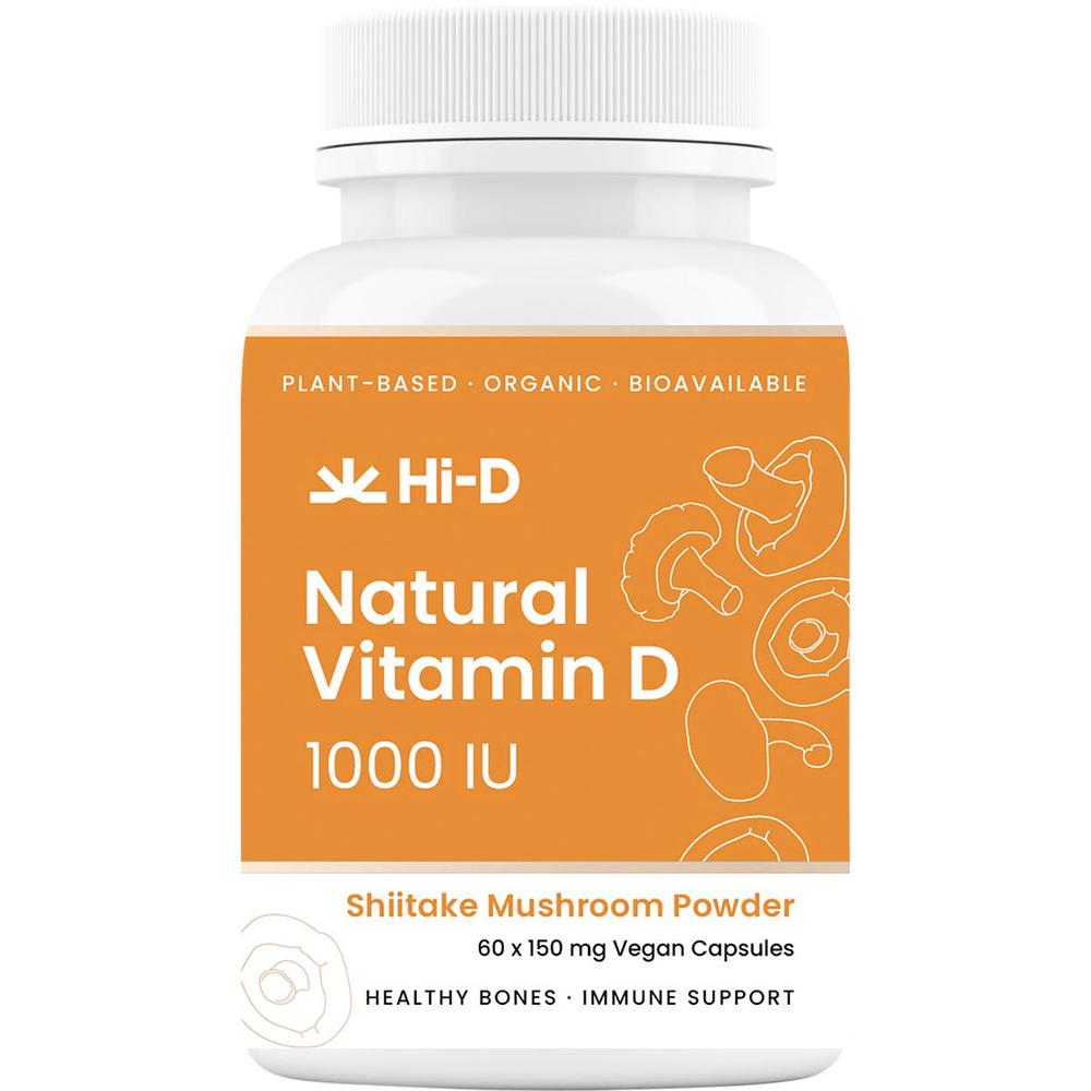 Natural Vitamin D 1000 IU, 60 Caps, 9369999932350