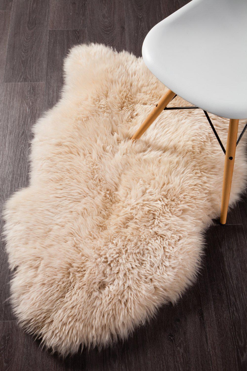 Rug Culture Natural New Zealand Sheep Skin Rug (Champagne) - 105x70cm by Rug Culture - ISBN: 9375321825597