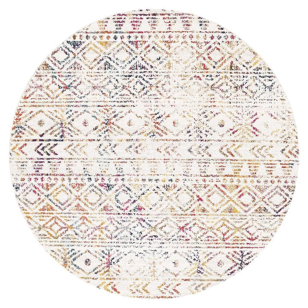Rug Culture Oasis Ismail Modern Round Rug (Multi) - 240x240cm by Rug Culture - ISBN: 9375321846660