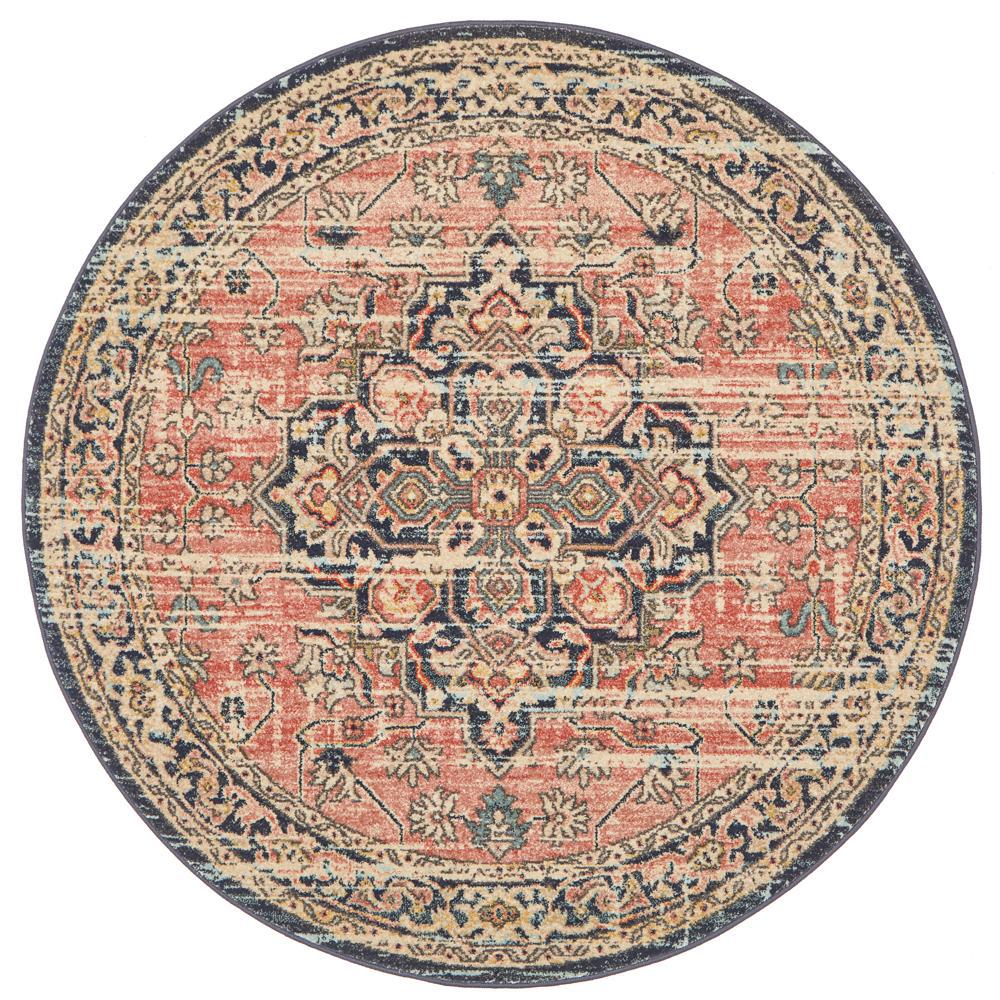 Rug Culture Legacy Transitional Round Rug (Brick) - 150x150cm | Buy ...