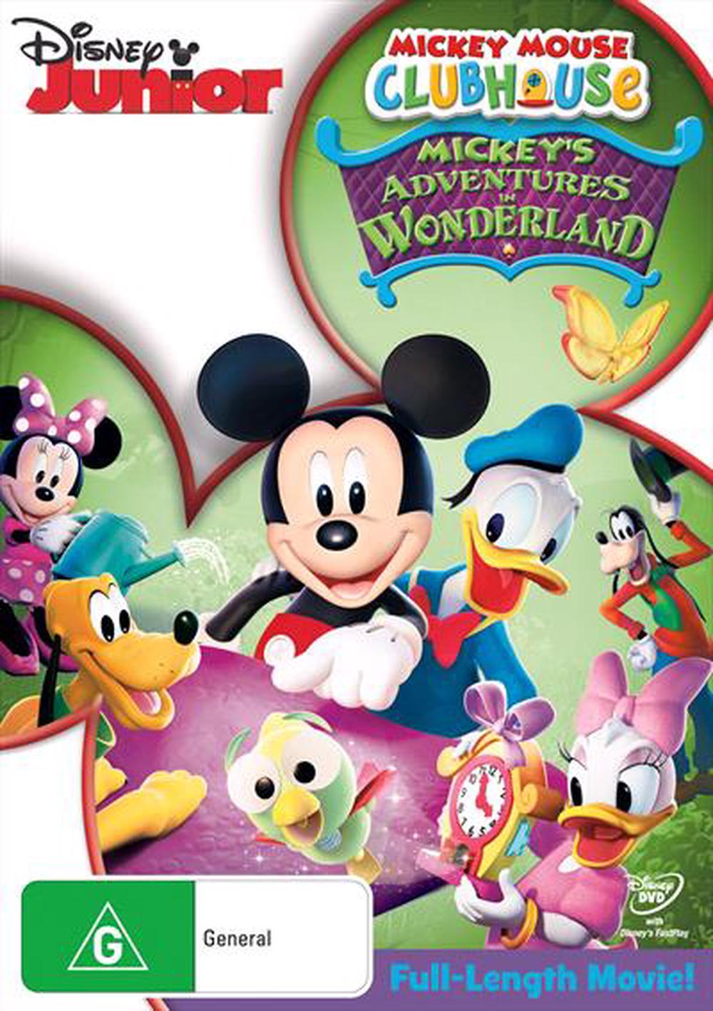Mickey Mouse Clubhouse Adventures Wonderland Dvd