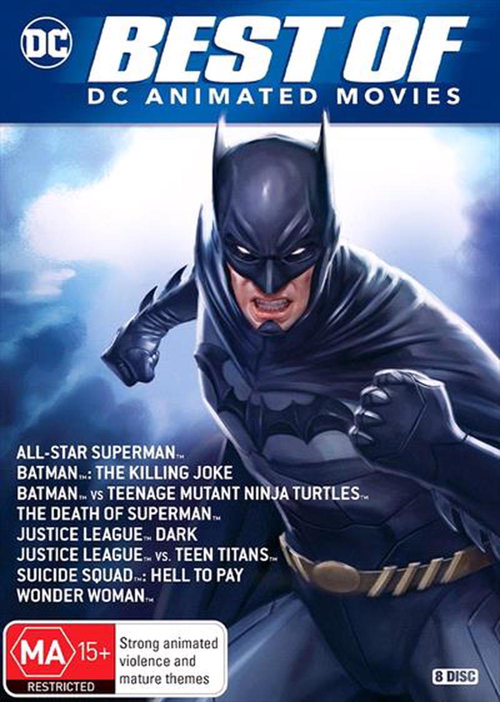 Best Of DC Animated Movies | 8-Film Collection, DVD | Buy online at The Nile