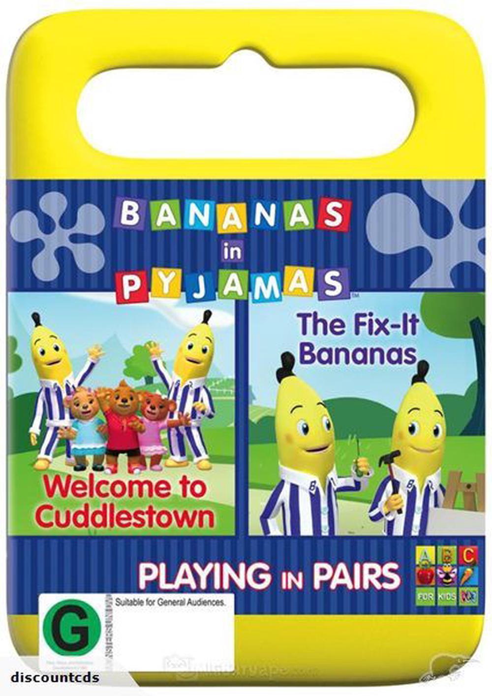 Bananas in Pyjamas 2on1 to Cuddlestown and The FixIt Bananas