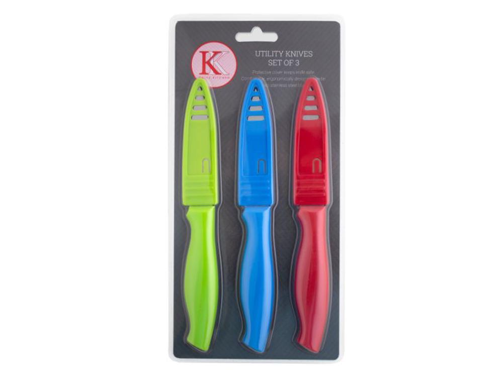 Kates Utility Knife Set of 3, 9401010304859