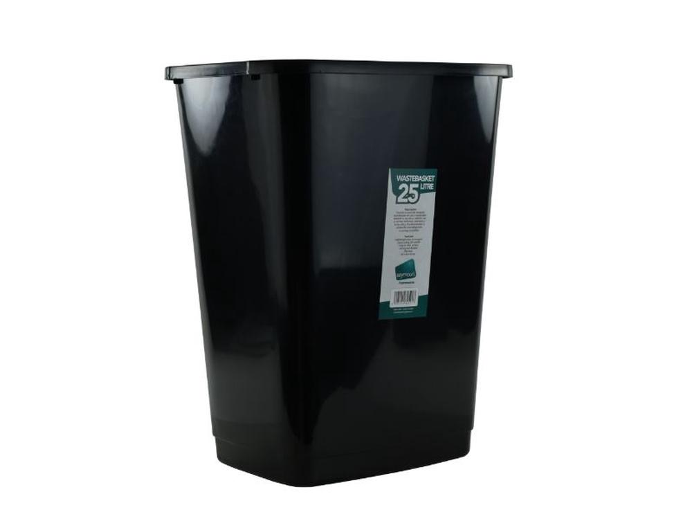 Rectangular Wastebasket - 25L, 9401010305917