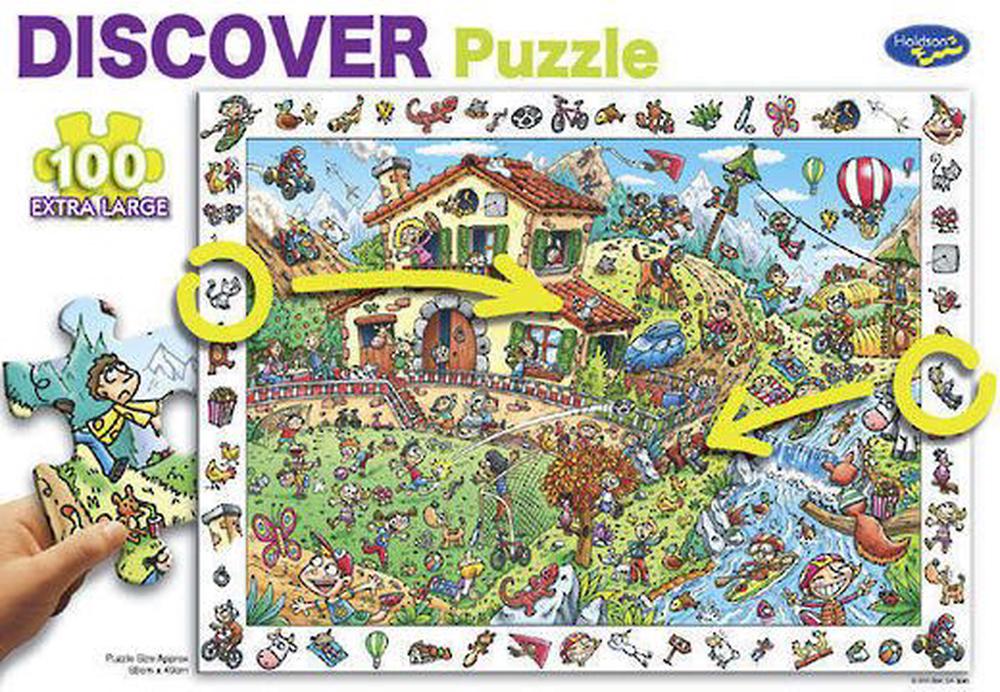 Holdson Discover Large 100pc Puzzles - Outdoor Adventure | Buy online ...