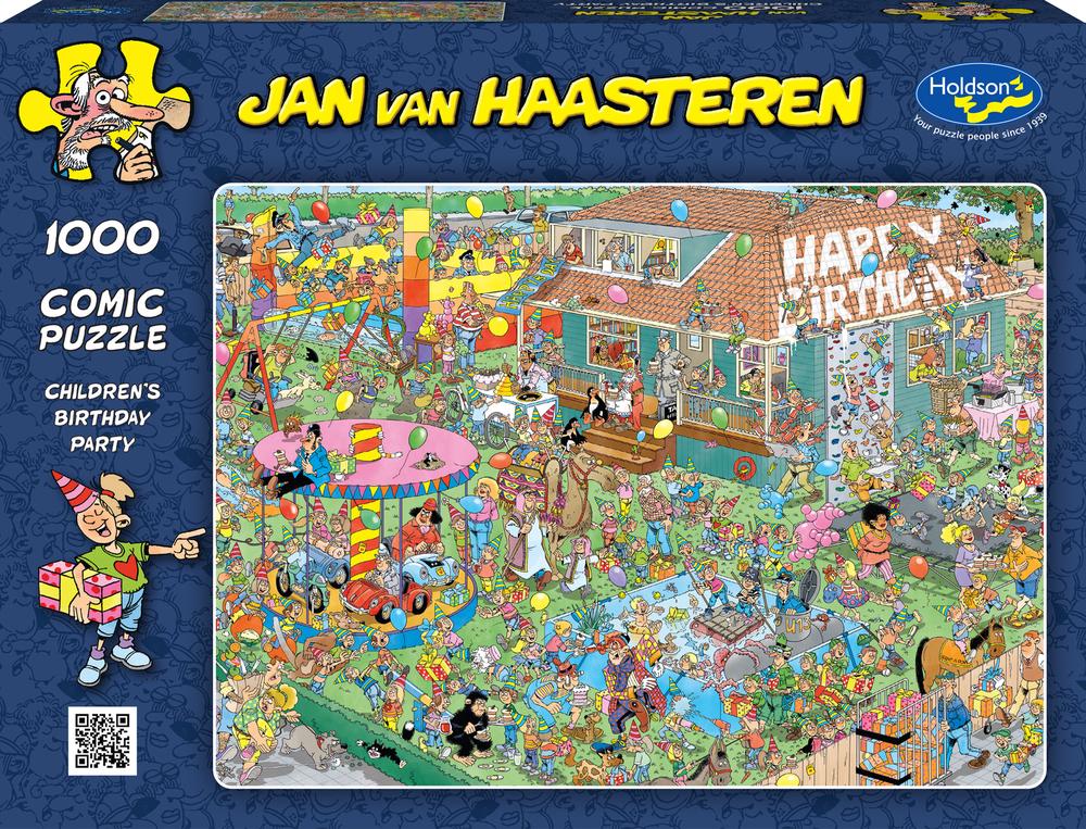 Holdson Van Haasteren - Childrens Birthday Party Jigsaw Puzzle, 1000 ...