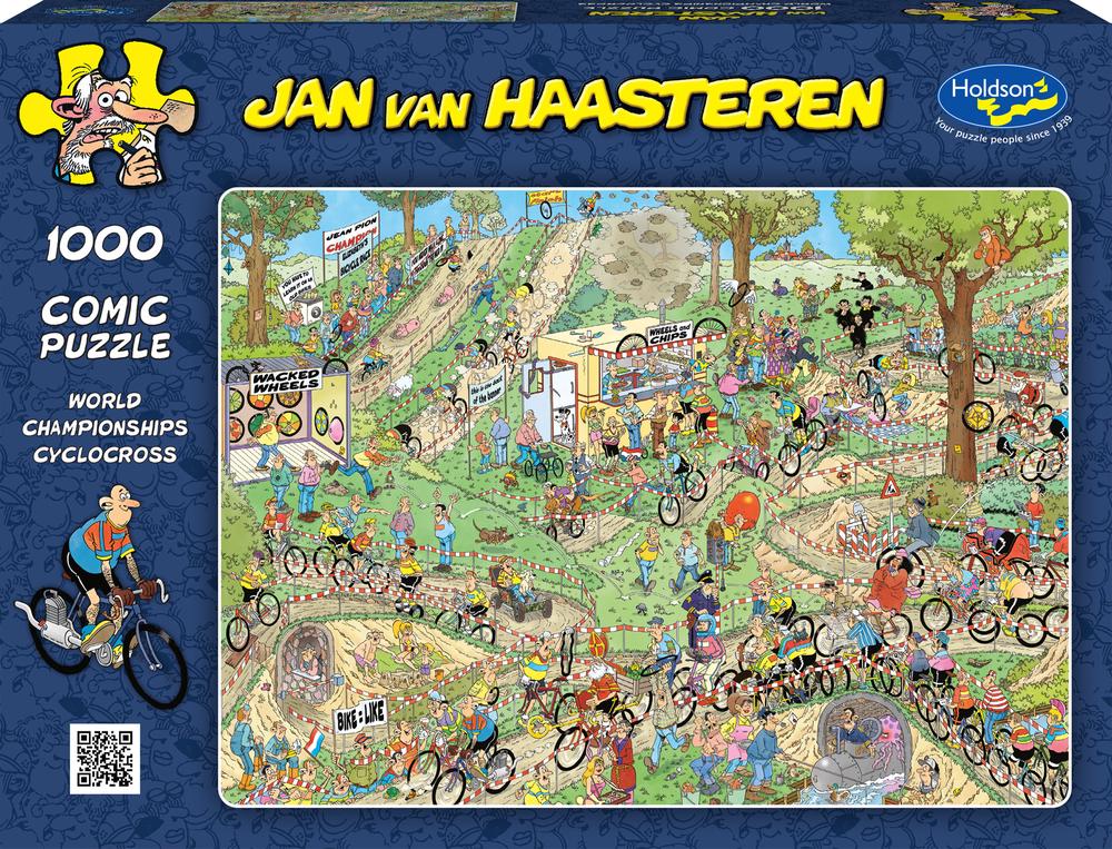 Holdson Van Haasteren - World Championship Cyclocross Jigsaw Puzzle, 1000 Piece, 9414131773800