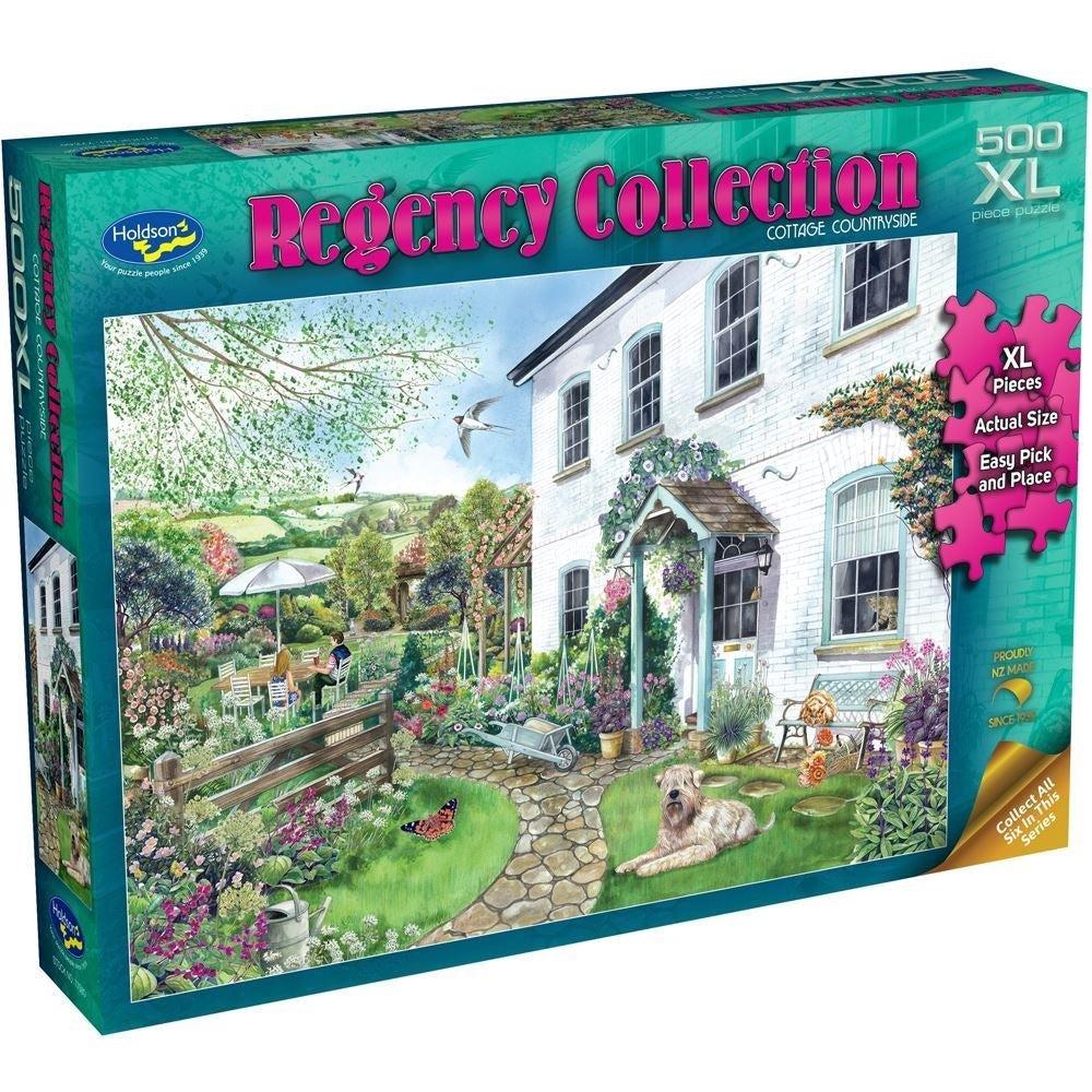 Holdson Regency Collection Cottage Countryside XL Jigsaw Puzzle, 500