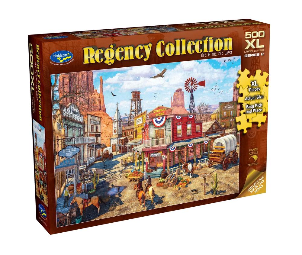 Holdson Regency Collection Series 2 - Life in the Old West XL Jigsaw Puzzle , 500 Piece by Holdson - ISBN: 9414131777594