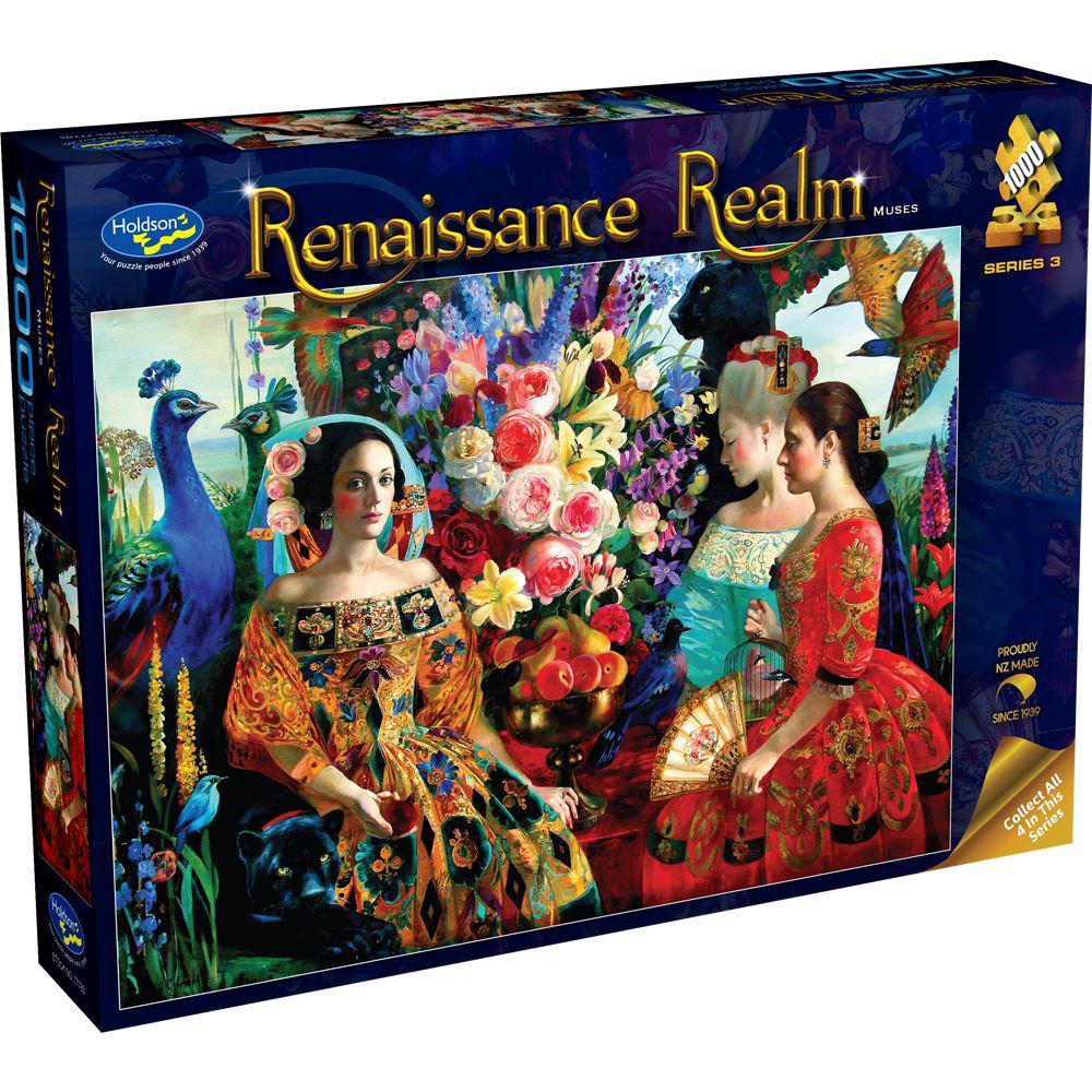 Holdson Renaissance Realm Series 3: Muses Jigsaw Puzzle, 1000pcs by Holdson - ISBN: 9414131777839