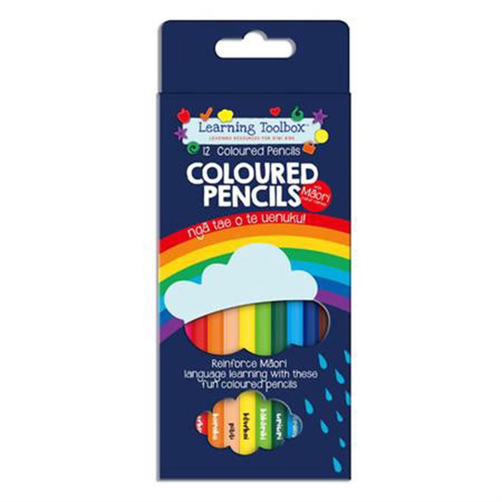 Te Reo Colour Pencils, 12 Piece, 9414740071366