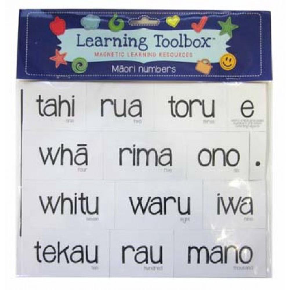 Magnetic Maori Educational Toy - Numbers, 9414740093528