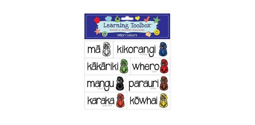 Magnetic Maori Educational Toy - Colours, 9414740093993