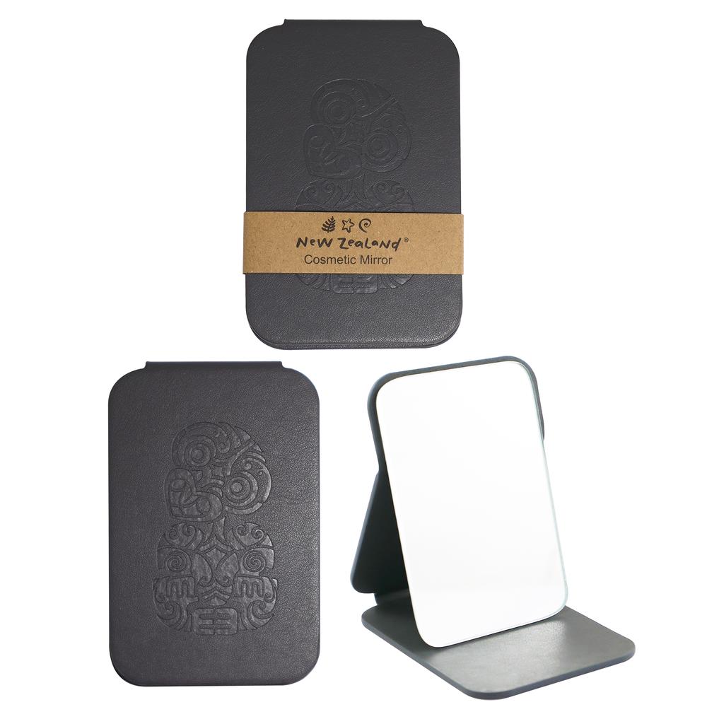 NZ Cosmetic Mirror (Tiki Grey), 9414740970812