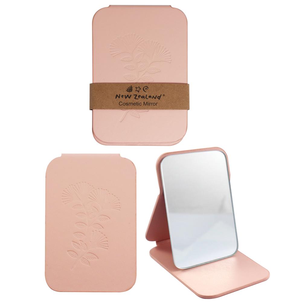 NZ Cosmetic Mirror (Pohutukawa Pink), 9414740970829
