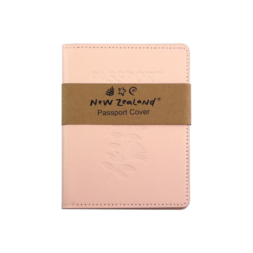 New Zealand NZ Passport Holder (Pohutukawa Pink), 9414740971673