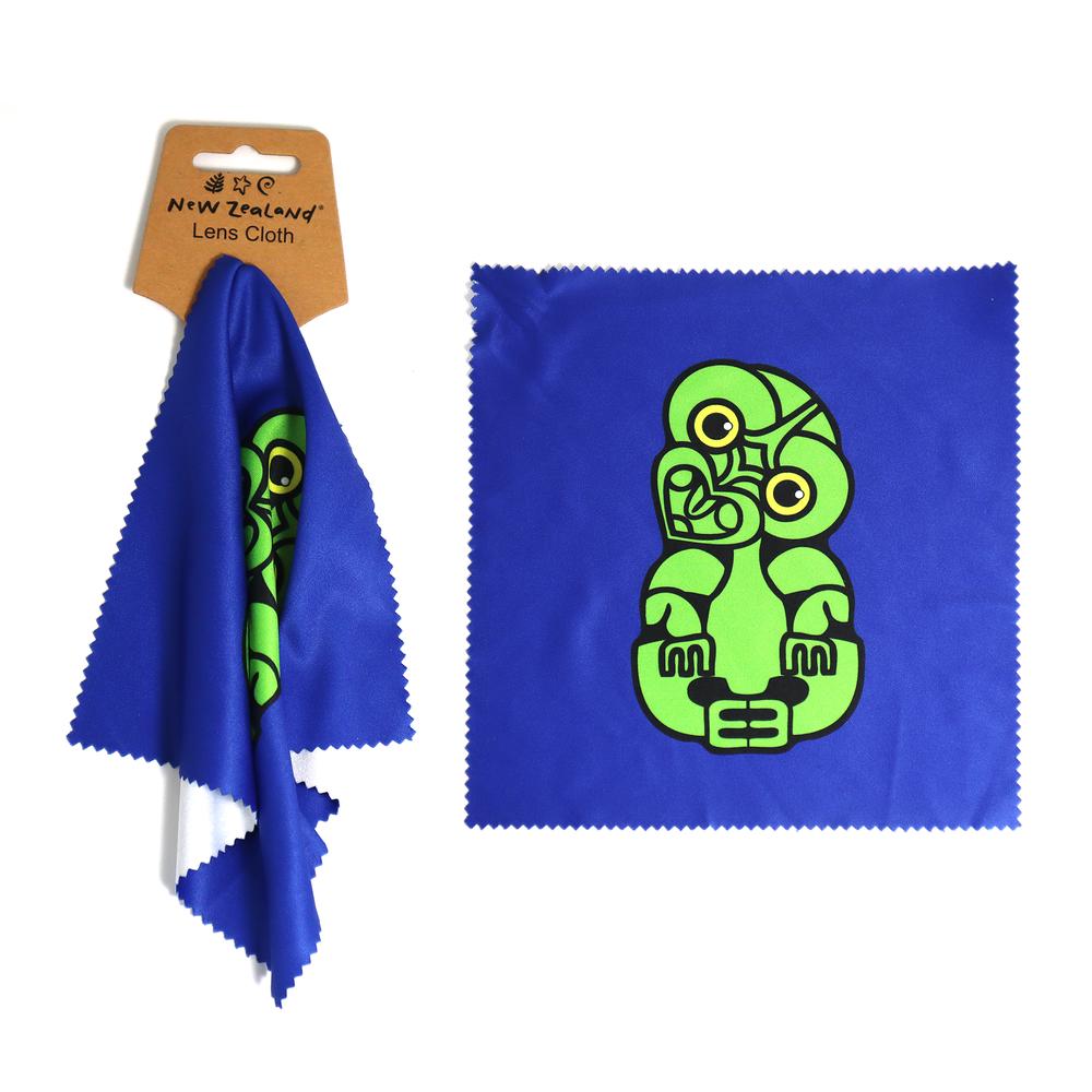 New Zealand NZ Microfibre Lens/Cleaning Cloth (Tiki), 9414740971772