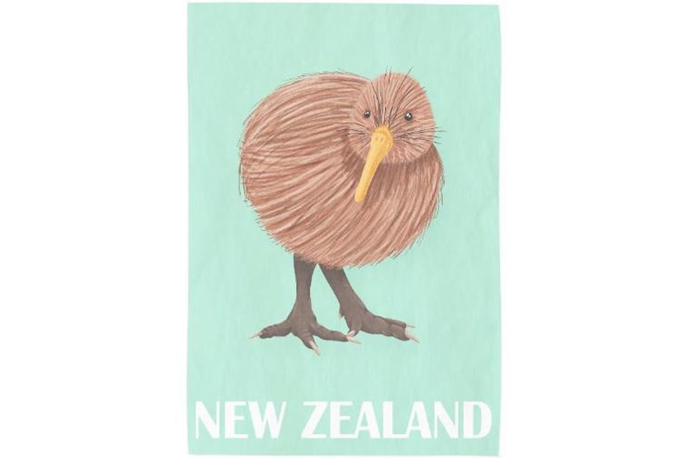 NZ Gift NZ Tea Towel Kiwi New Zealand by NZ Gift - ISBN: 9414740971819