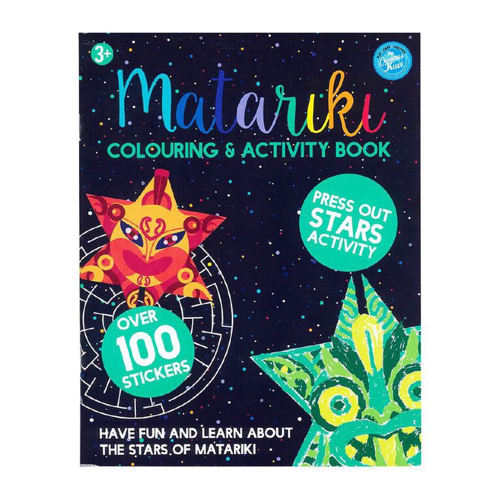 New Zealand Matariki Colouring & Activity Book - A4, 9414740973493