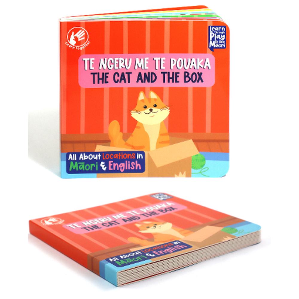 Te Reo Board Book - Locations Te Ngeru Me Te Pouaka Te Reo Board Book - Locations Te Ngeru Me Te Pouaka