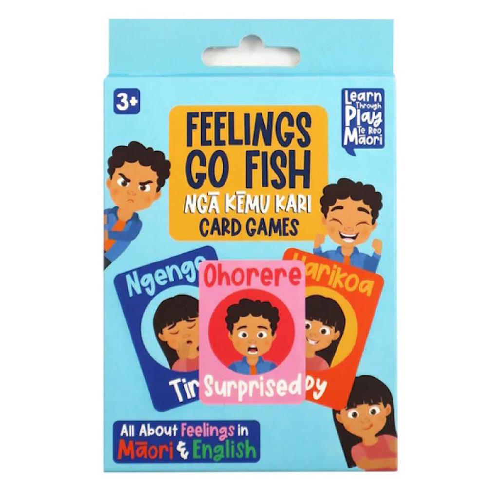 Te Reo Go Fish Game Emotions, 40 Cards, 9414740974087