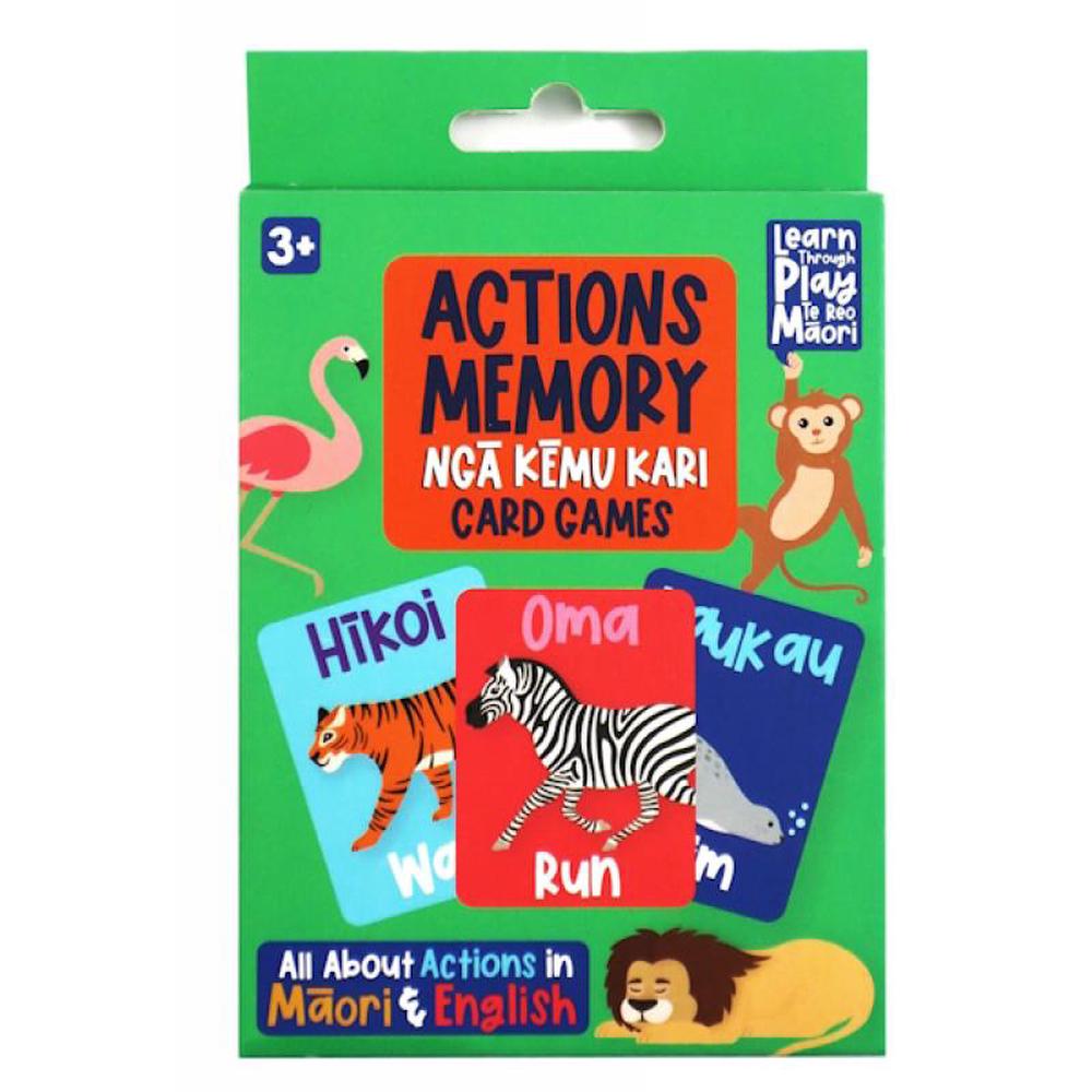 Te Reo Memory Game Actions, 40 Cards, 9414740974100