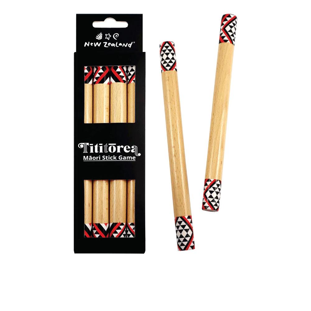 Ti Rakau Game Set, 4 Sticks, 9414740978528
