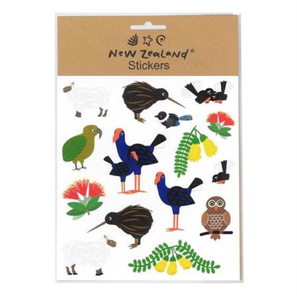 Animals + Flora Stickers - 15x17cm, 9414740981245