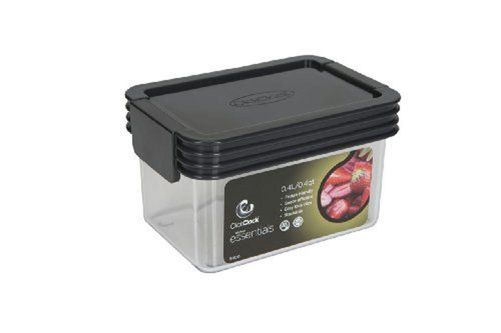 ClickClack Basics Container Grey 400mL Buy Online At The Nile   9414969000017 