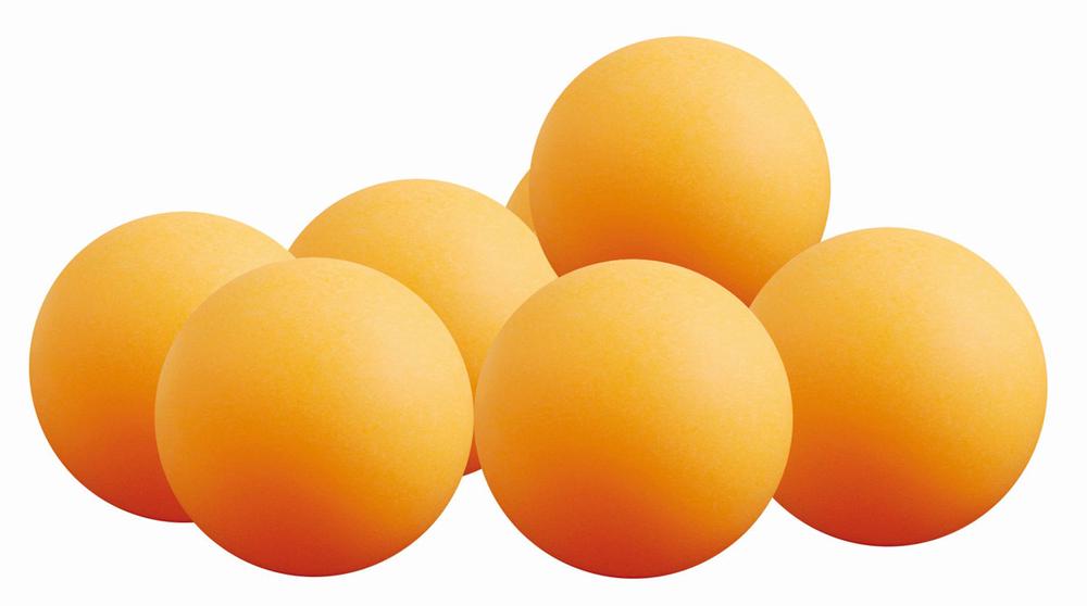 Table Tennis Ball 23603, 6 Piece (Orange), 9415101003705