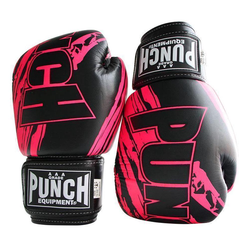 Punch Equipment Punch: Fancy Kickboxing Gloves (Hot Pink) - 12oz, 9415101007932